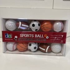 Sports Ball String Lights - 10 Lights - 8.5ft...