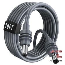 10FT/3M Starlink Mini DC Cable, 20AWG Replacement DC to DC Power Cable,