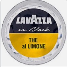 150 Capsule Lavazza in Black The al Limone Monodose x sistema in Black originali