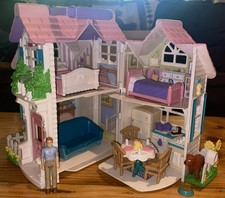 Mattel Fisher Price Sweet streets Dollhouse Country Cottage House Accessories