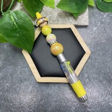 Handmade Bubblegum Acrylic Bead Rhinestone 5 Color Ink Pen New Free Ship C1196