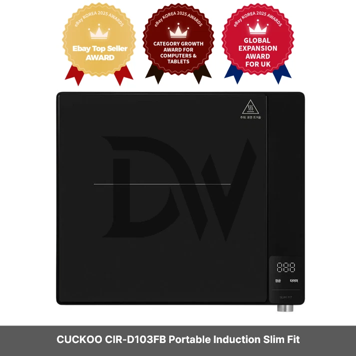 CUCKOO CIR-D103FB Portable Induction Slim Fit / 220V / EU PLUG