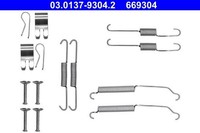 Ate 03.0137-9304.2 ZubehöRsatz, Bremsbacken FüR Ford