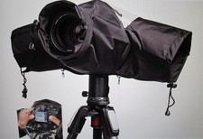 Waterproof Soft Black Camera Rain Cover for DSLR SLR - Ultimate Weather Shield