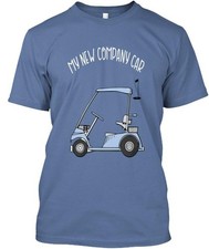Golf Cart Tee T-Shirt Made in the USA Size S to 5XL