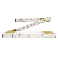 Lufkin 6 ft. Masonry Wood Ruler – Folding Rule 5/8 in. Wide Durable