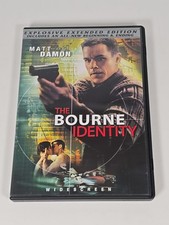 The Bourne Identity DVD 2002 Universal Thriller/ Action Matt Damon