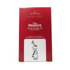 2020 Hallmark Disney Frozen 2 Olaf Glows Up Magic Light Ornament - Elsa  Anna