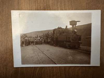 RARE RPPC Train Event Bulgaria Radomir Macedonia Greek Border Balkans 1914