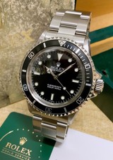 Rolex Submariner 40mm 5513 Black Dial From 1971 Serviced in 2025