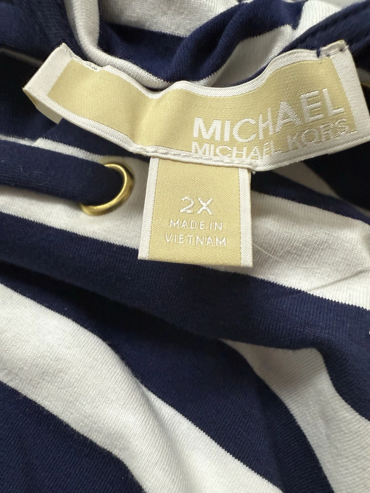 MICHAEL KORS Abito Michel Kors blu navy a righe