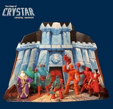 Remco Crystar Action Figure Playset