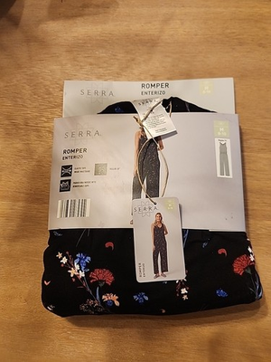 #ad #ad Aldi Serra Cozy Comfy Floral Designed Romper Size M SUPER CUTE $38.00