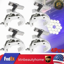 4pcs Light Truss Clamps DJ Lighting O Clamp Global Mount Heavy Duty Alloy