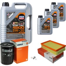 MAHLE Inspektionspaket 8L Liqui Moly 5W-30 Top Tec 4200 f�r BMW Z1 Roadster 3er