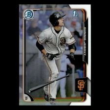 Ronnie Jebavy #79 2015 Bowman Chrome Draft Refractor San Francisco Giants Card
