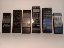 Bundle of 6 Vintage NEC Remote Controls (Test...
