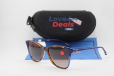 NEW CHAMPION WISH C02 HAVANA BLUE FADE AUTHENTIC SUNGLASSES 53-17