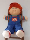 1992 Cabbage Patch Kid Boy Doll Ruff n Tuff Freckles/Orangee- Red Boy