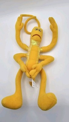 VTG 1998 Mattel Bugs Life Plush Slim Pixar Disney Bendable Walking Stick Insect