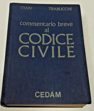 commentario breve al codice civile - cian / trabucchi - cedam
