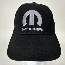 Mopar Hat Open Road Brand Men’s Black Embroidered Adjustable Cap