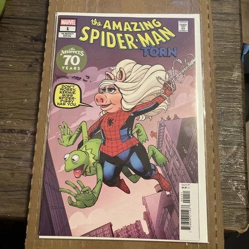Amazing Spider-Man: Torn #1D VF/NM; Marvel | Muppets Variant Amazing Fantasy 15