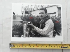 TREVOR TAYLOR FORMULA JUNIOR (LOTUS) 1960 GOODWOOD Motor Race PHOTO