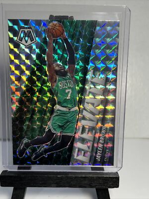 2020-21  Mosaic Jaylen Brown Elevate Silver Prizm