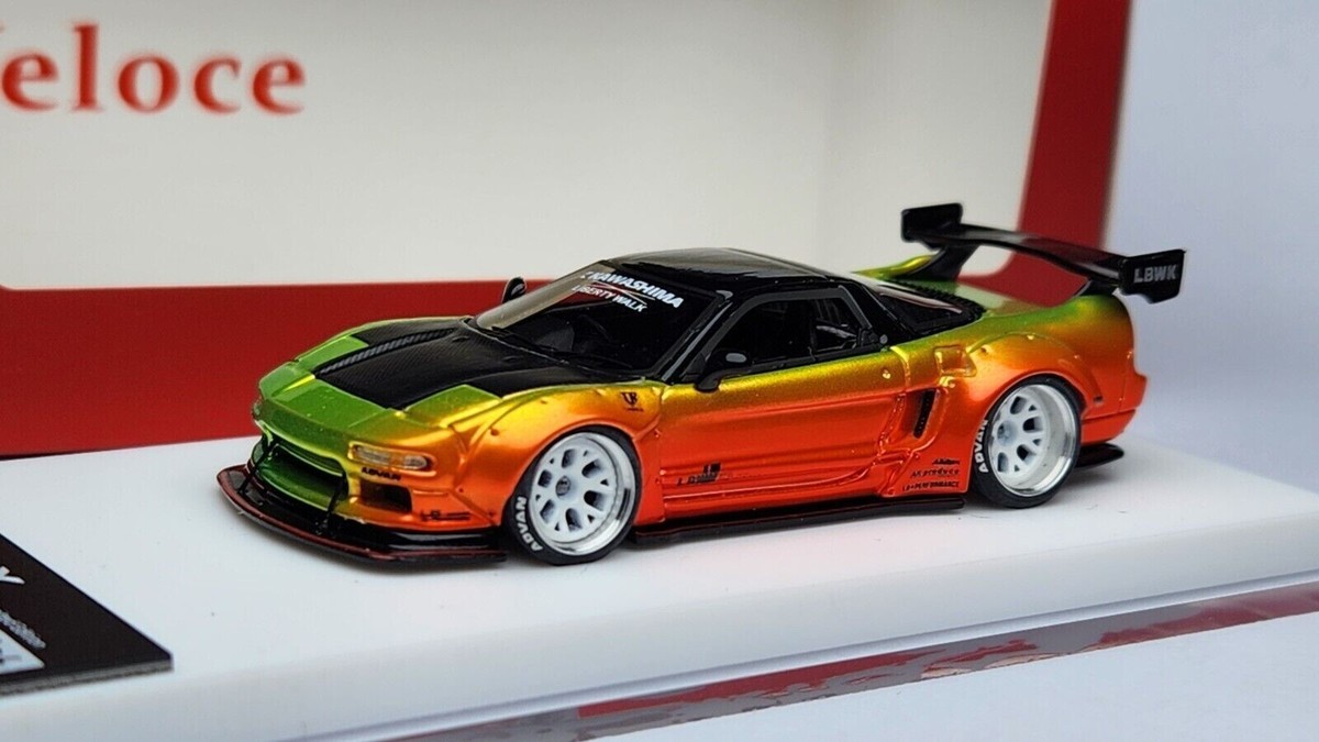 1:64 Veloce Honda NSX NA1 Chrome RYG LB Performance LBWK Liberty