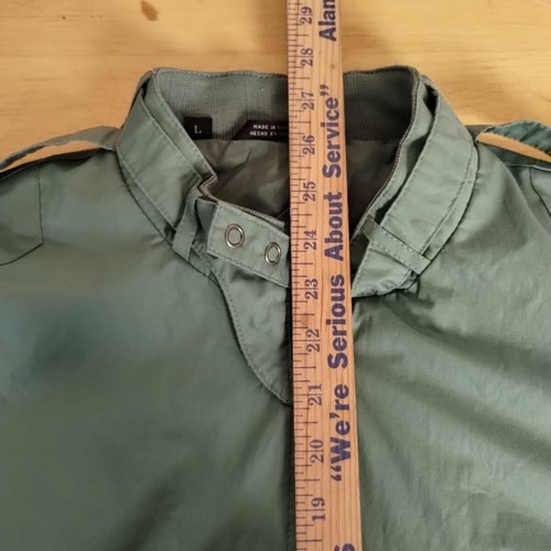 Members Only Original Bomber Jacket for Men Lg. Full Zip Light Green Hong Kong - 第 7/17 張圖片
