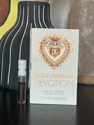 DEVOTION by D&G DOLCE & GABBANA EDP Carded Sample SPRAY 1.5 oz NEW