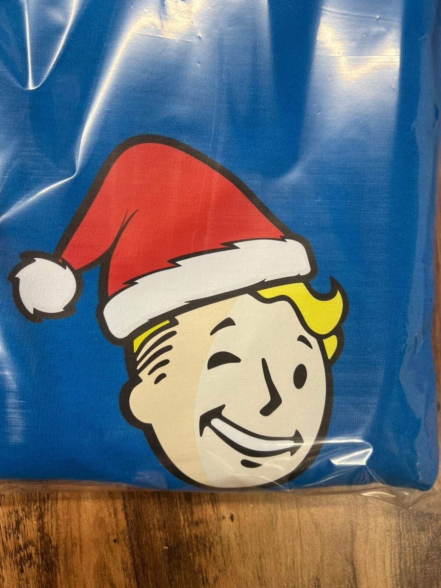 Fallout Vault-Boy Christmas Sweater Gamer Holiday Jumper in