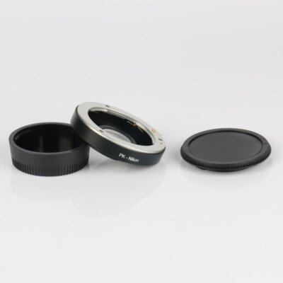 Adapter for Pentax K PK Mount Lens to Nikon F AI Camera with glass