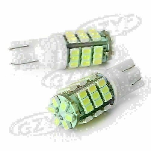 Pair White 12V T10 168 Xenon LED Backup Reverse Lights Bulbs Lamp 6000K - Picture 5 of 7