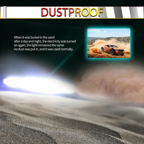 2x 20inch LED Light Bar Spot Flood Combo ATV Offroad + 4x 4" Pdos + 2x Wire Kit - Picture 12 of 14