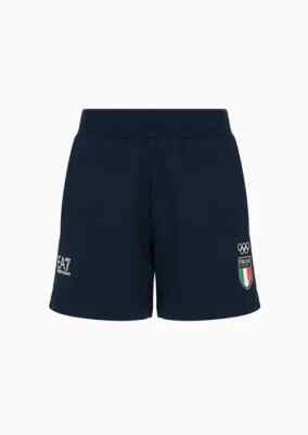 EA7 EMPORIO ARMANI Italien Team Olympia 2024 Damen Bermuda XXS 3DTSC1TCOMZ