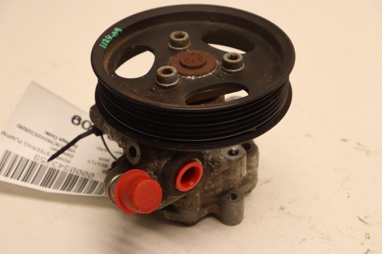 2003-2012 BENTLEY CONTINENTAL GT 6.0L POWER STEERING PUMP MOTOR PULLEY OEM