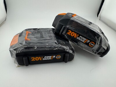 [2-PACK] WORX [WA3575] GENUINE 20V 2.0AH POWER SHARE LITHIUM-ION BATTERY