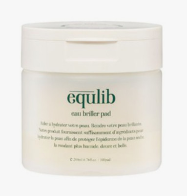 equlib eau briller pad 200ml 100pads Moisturizing K-Beauty