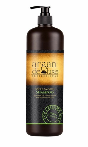 Champú de hidratación suave suave Argan De Luxe PRO para cabello manejable y brillante - Imagen 2 de 4