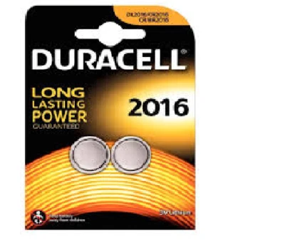 ENVOI SOUS SUIVI DURACELL 2 piles Lithium CR2016, DL2016 2016 3V