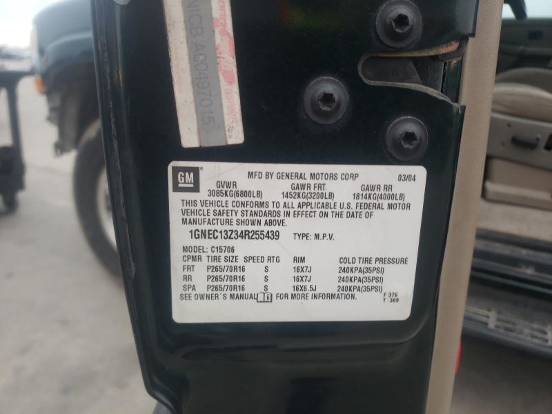 Fuel Pump Assembly 5.3L VIN Z 8th Digit Fits 0204 TAHOE 133454 eBay