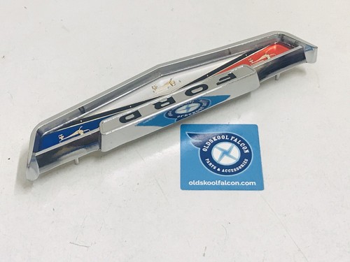 XL XM Ford Falcon vagón furgoneta de reparto puerta trasera insignia traje escudero XK XP nuevo - Imagen 6 de 6