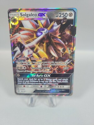 Pokmon TCG Solgaleo GX Sun & Moon Base Set 89/149 Holo Ultra Rare | eBay Pokmon TCG Solgaleo GX Sun & Moon Base Set 89/149 Holo Ultra Rare | eBay