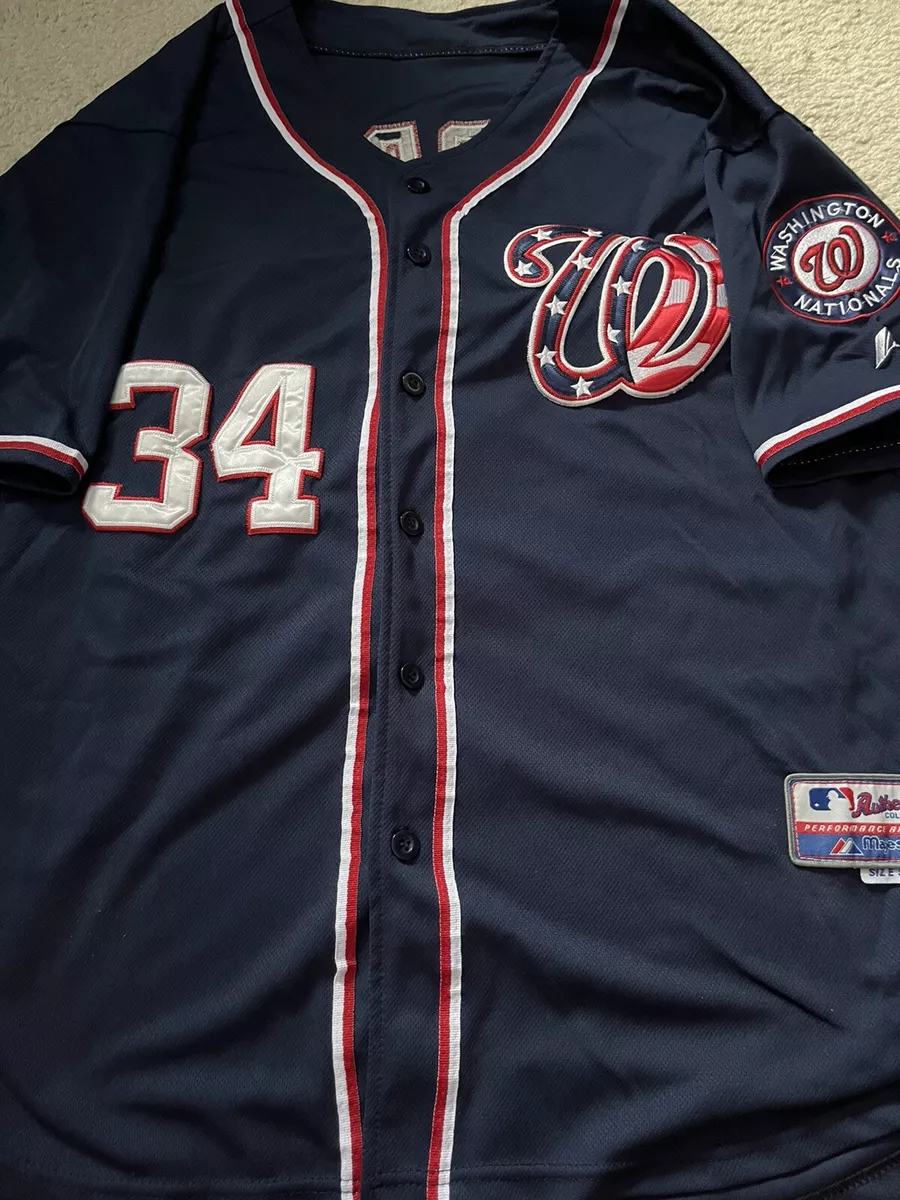 fake bryce harper washington nationals jersey