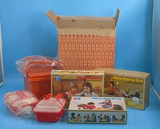 Tupperware Mini Party Set Mix-it Serving Set w/ Carry All  Two Mini Pak n Take