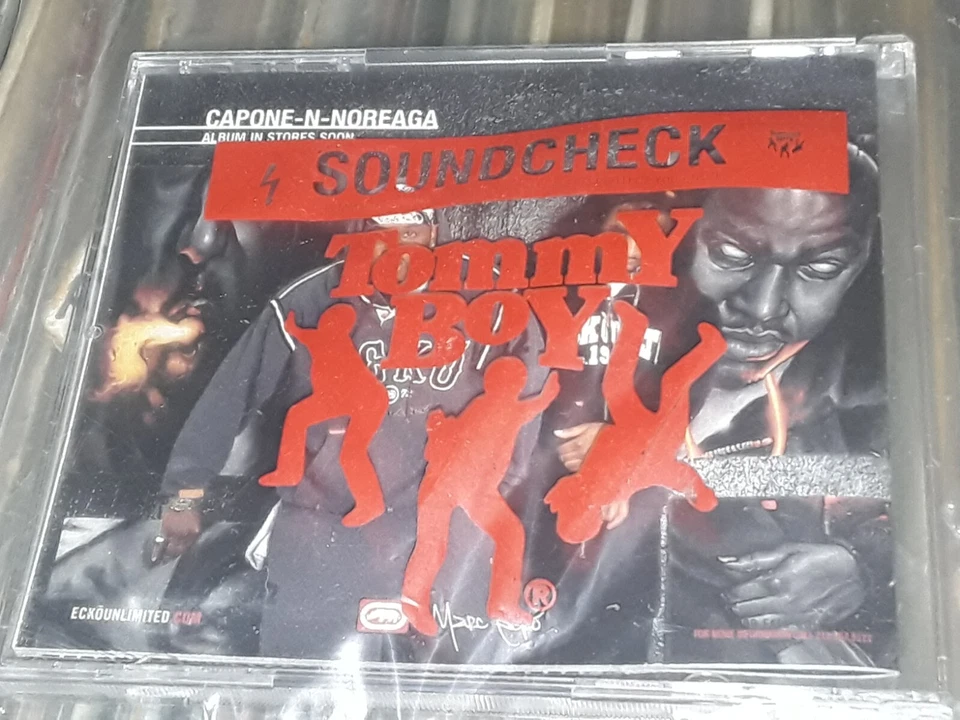 CAPONE-N-NOREAGA TONY TOUCH SOUNDCHECK PROMO CD USA SEALED TOMMY BOY BAG CNN RAP Foto 3 de 3