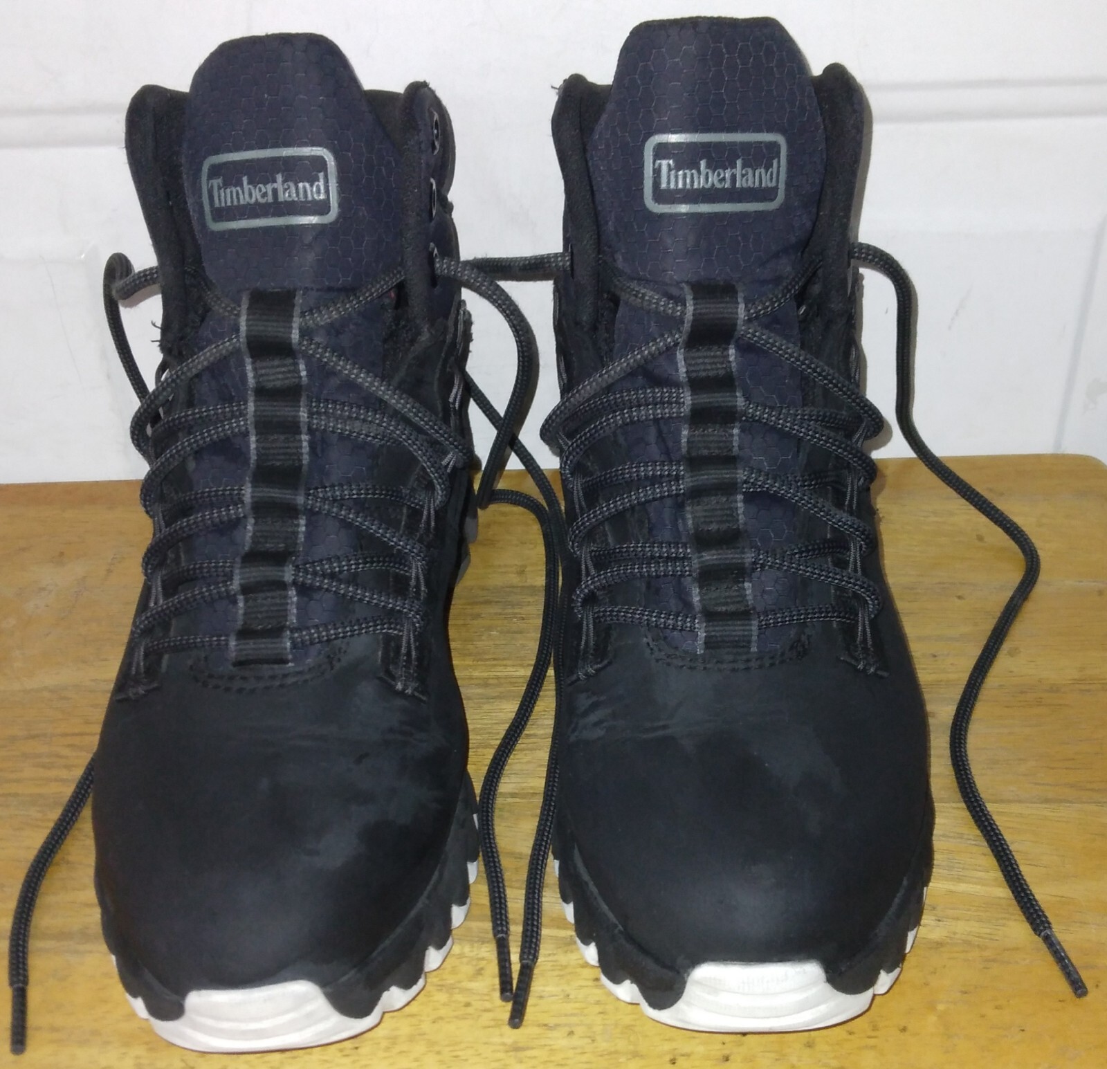 Timberland Greenstride Edge Waterproof A2K2Y Black Womens Hiking Boots. Size 8.5 image 5