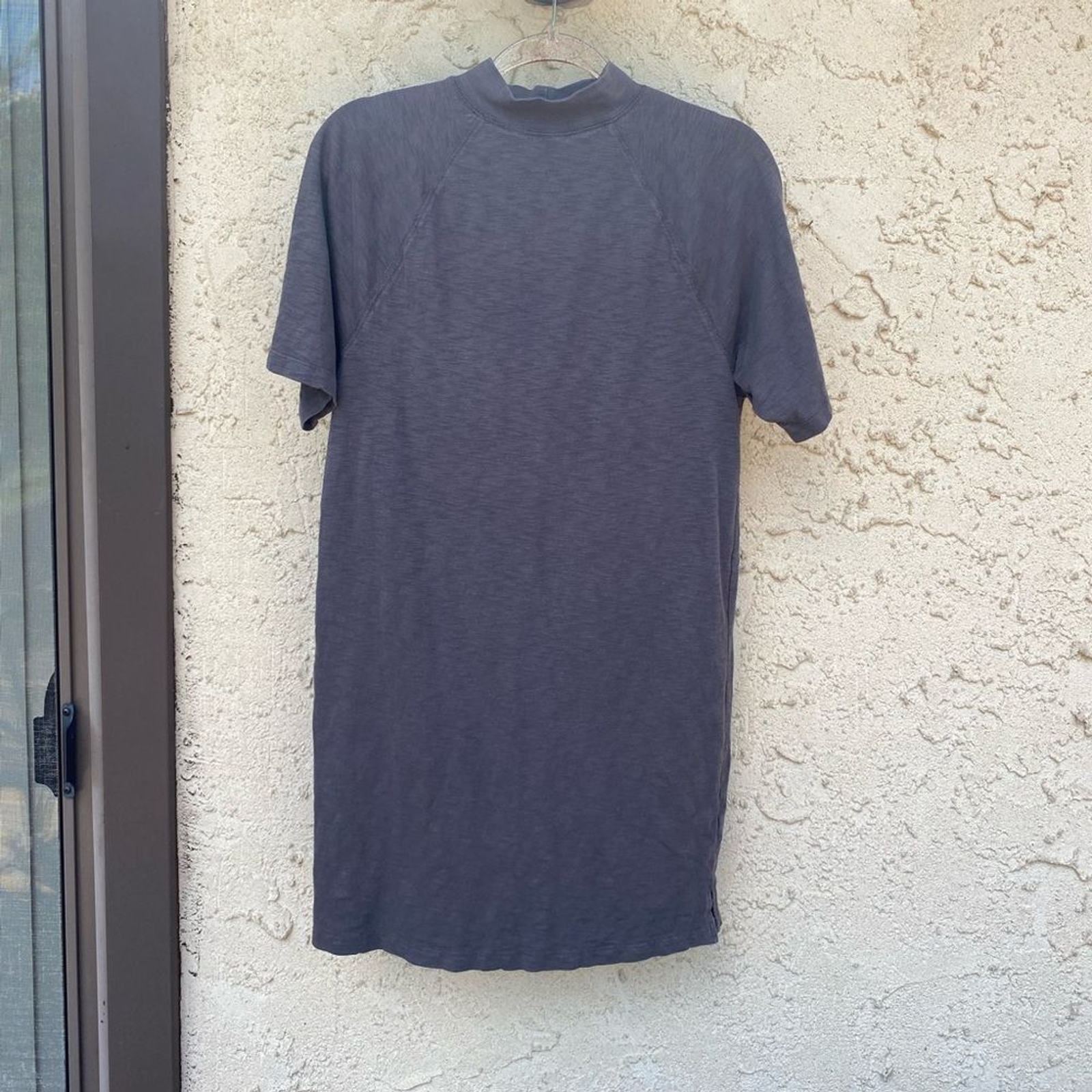 Universal Thread Size extra small grey mock neck … - image 2